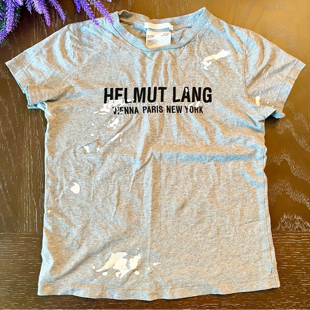 Helmut Lang painter baby tee